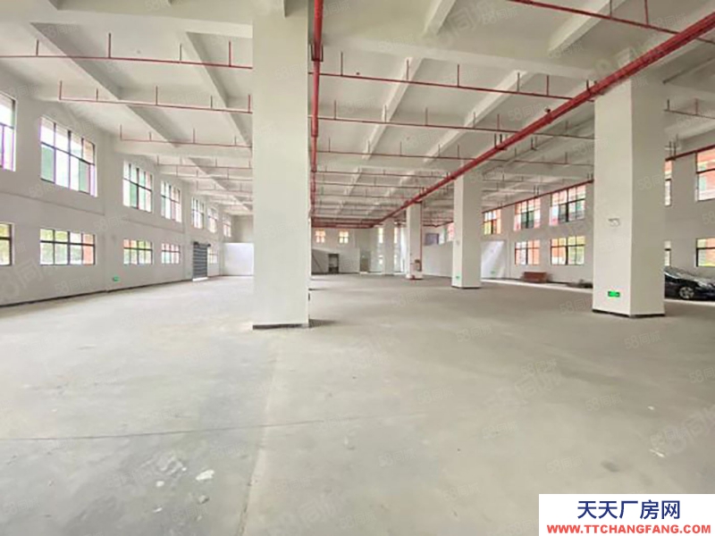 (出租) 东莞雁田厂房出租办环评，1300平二楼全新厂房分租带全新地坪漆