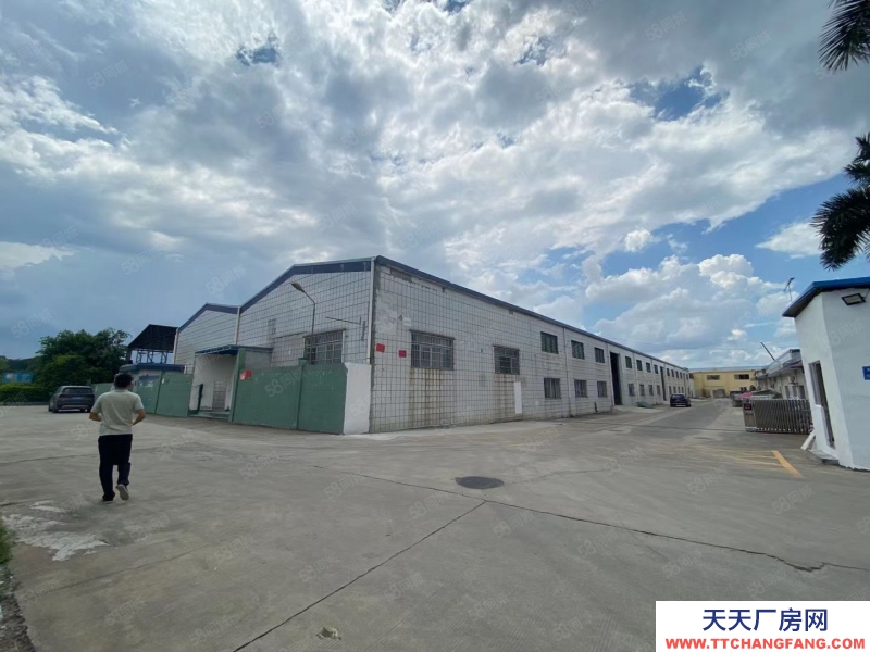 (出租) 东莞厂房招租常平镇新出单一层1800平方厂房出租超大空地可分租。