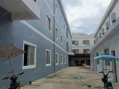 (出租) 东莞独院厂房出租，长安镇宵边全新小独院3层4000平带地坪漆厂房图1