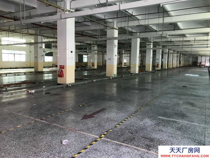 (出租) 东莞厚街花园式厂房整层2800方出租，现成鞋材环评