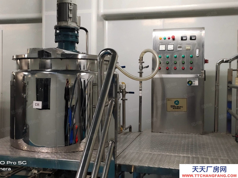 (出租) 广州花都低价 狮岭镇现有化妆品妆字号工厂转让 无尘车间带5条生产线