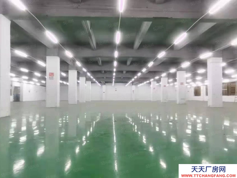 (出租) 广州花都花山镇三东大道附近工业园区厂房二楼1800平方出租，电梯3吨