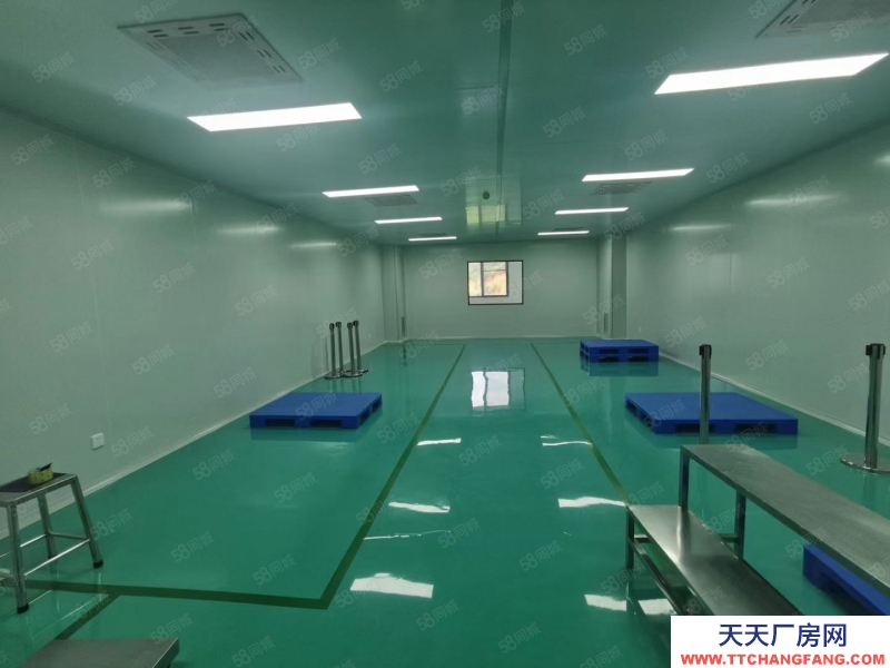 (出租) 广州黄埔现成十万级无尘车间1500平位于黄埔开源大道工业园区