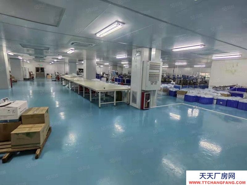 (出租) 广州增城沙村地铁后面标准厂房4楼出租可分租可办环评证件齐全