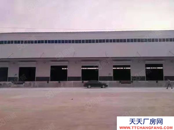 苏州市太仓港区16000平高台仓库，可分租5500平，高13米