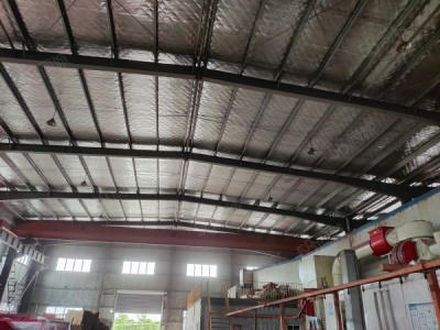 苏州市张家港后塍标准机械厂房1500平，2台行车，价格250元，有喷漆房图1