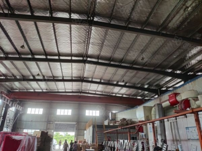 苏州市张家港后塍标准机械厂房1500平，2台行车，价格250元，有喷漆房图3