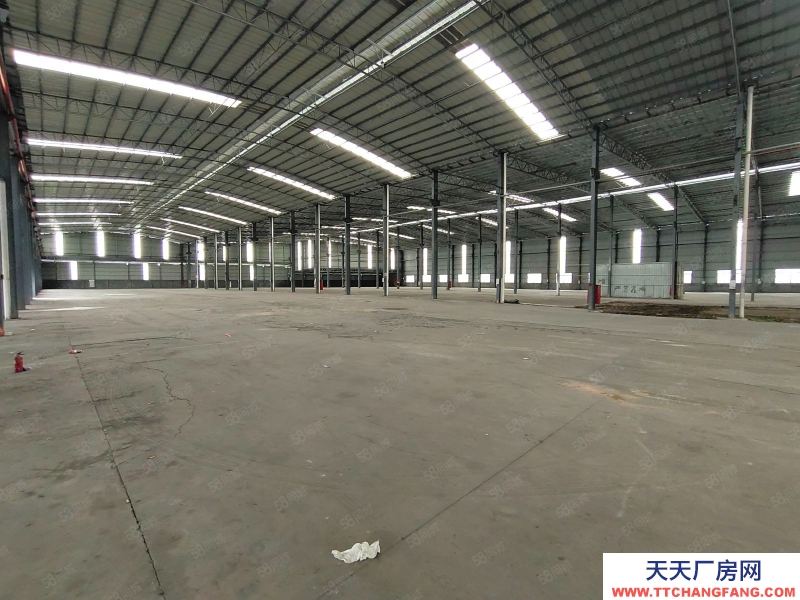 (出租) 广州南沙区东涌万洲村，独院简易9700方仓库打包价出租，滴水8米