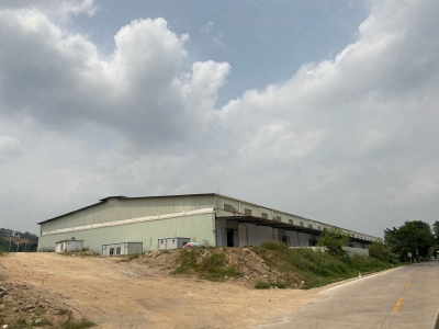 (出租) 广州增城区滴水十米高台仓单一层钢构厂房出租离高速路口500米证齐图1
