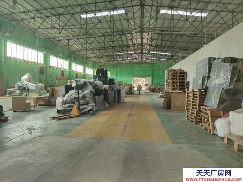 (出租) 广州番禺亚运大道旁砖墙到顶单一层电大园林厂房空地大可办环评中高10米