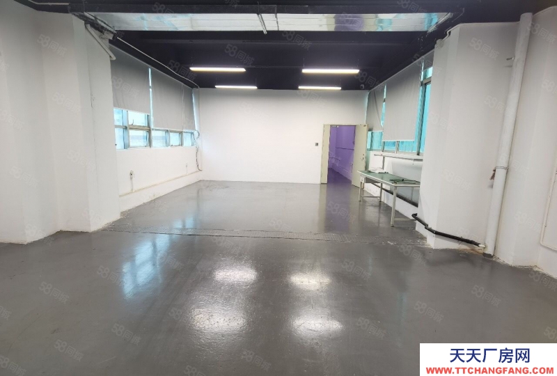 (出租) 深圳南山西丽阳光工业区，白芒地铁口楼上750平厂房招租带装修