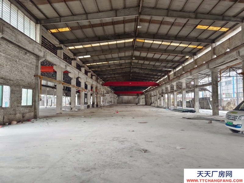 (出租) 佛山高明16吨航车，荷城三洲工业区独院单一层重工业厂房低价出租