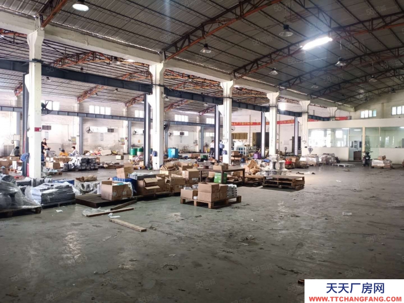 (出租) 佛山市顺德区北滘镇碧江工业区单一层砖墙到顶带现成天车厂房出租