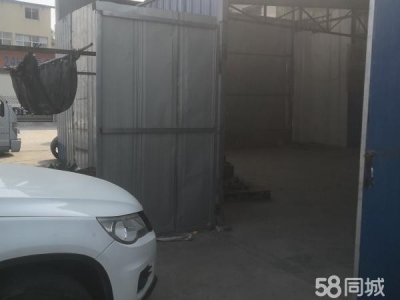(出租) 黄冈黄州简易钢结构仓库，两个门，货物进出方便。图1