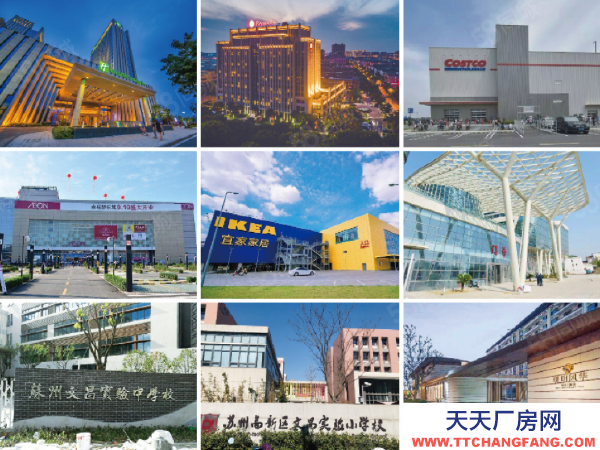 苏州市相城区高新区 中环北线旁 双地铁口 一二楼厂房出售