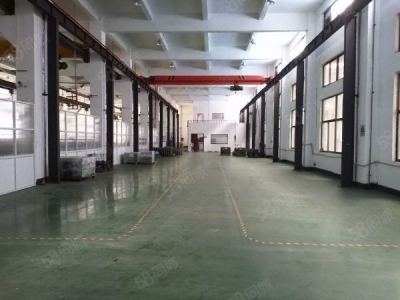 苏州市 吴中郭巷单层火车头带行车厂房3080平出租原房东出租图2