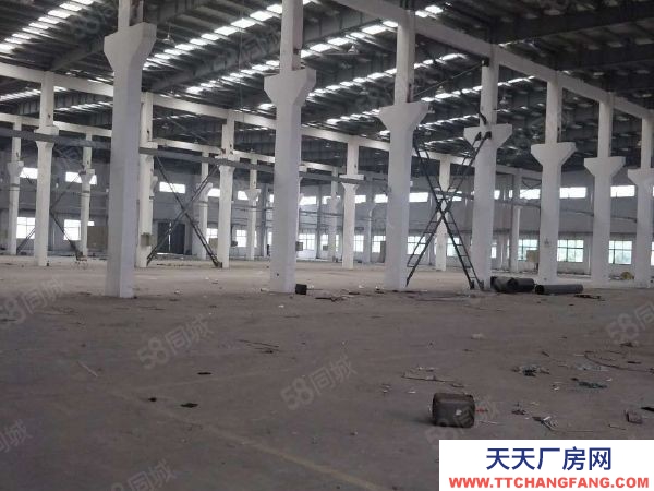苏州市 吴中郭巷单层火车头带行车厂房3080平出租原房东出租