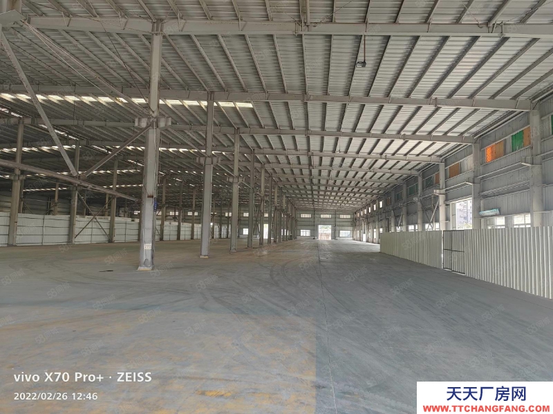 (出租) 佛山顺德陈村新出高台库20000方可分租国有红本空地大可开票