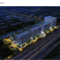 苏州市金阊区永旺宜家旁，新建高标产业园厂房，可租可售1000平起，50年