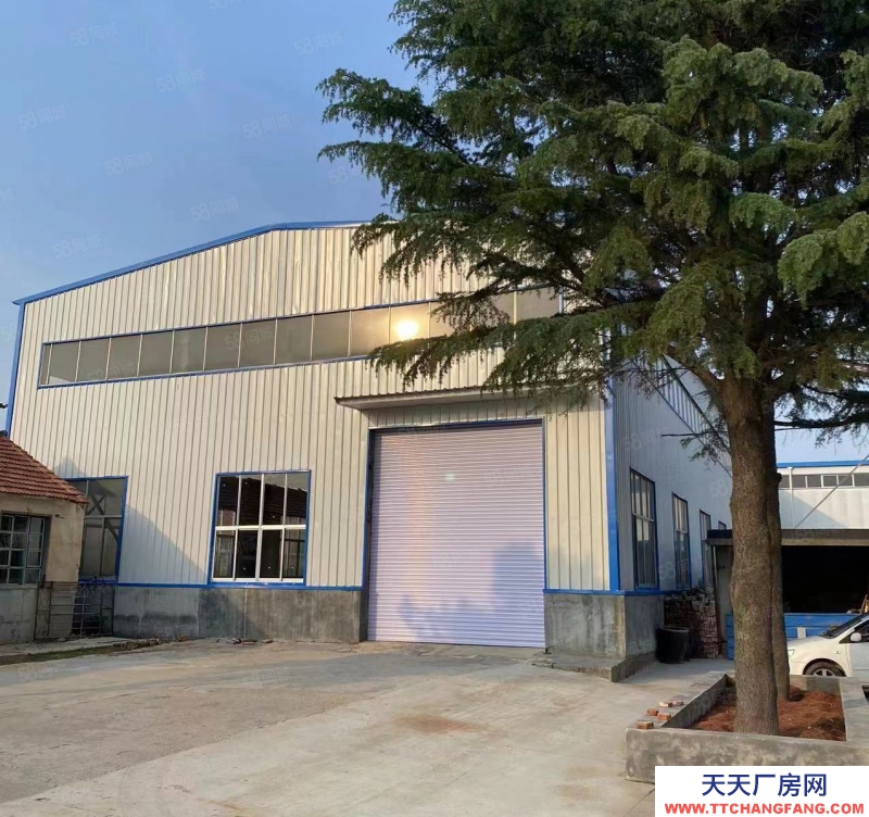 招远市城南厂房钢结构车间仓库，5吨行车
