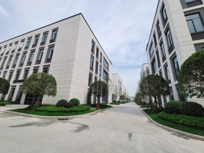 出租青白江全新独栋花园式厂房 现房随时可看图1