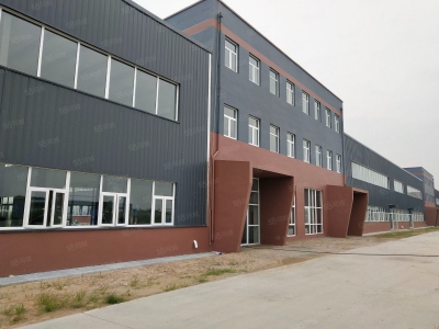 潍城滨海区新建钢结构厂房，层高9米，证件齐全，可配行车图1