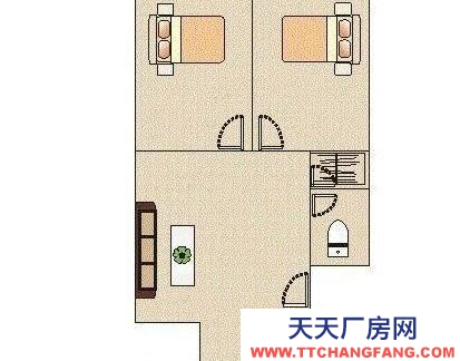唐山 古治  黄楼两室一厅出租，拎包入住