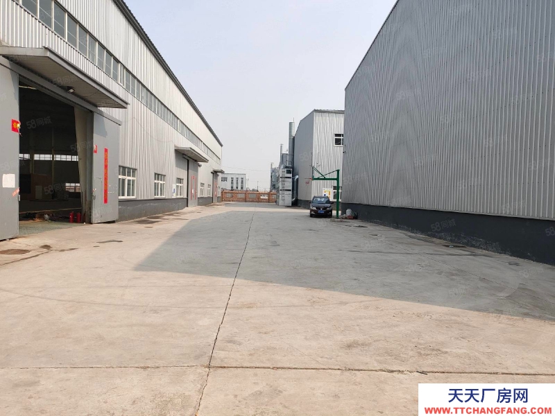 (出租)天津塘沽 独栋单层厂房，丙2消防，能进大车，适合生产仓储行业，食宿全