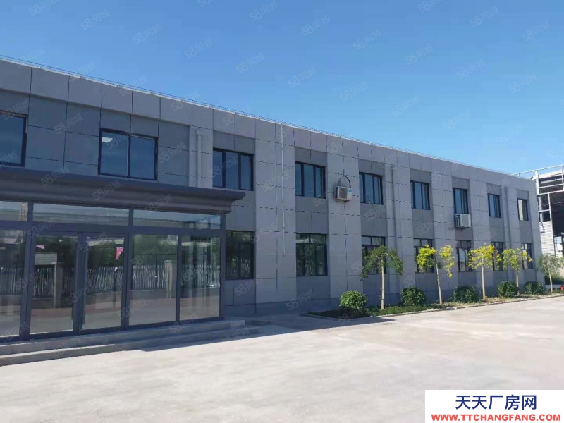 (出租) 天津津南厂房挑高13米配有天车，办公食宿配套齐全，适合金属钢构等行业