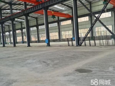 常德市汉寿县标准钢结构厂房出租，可分租。图2