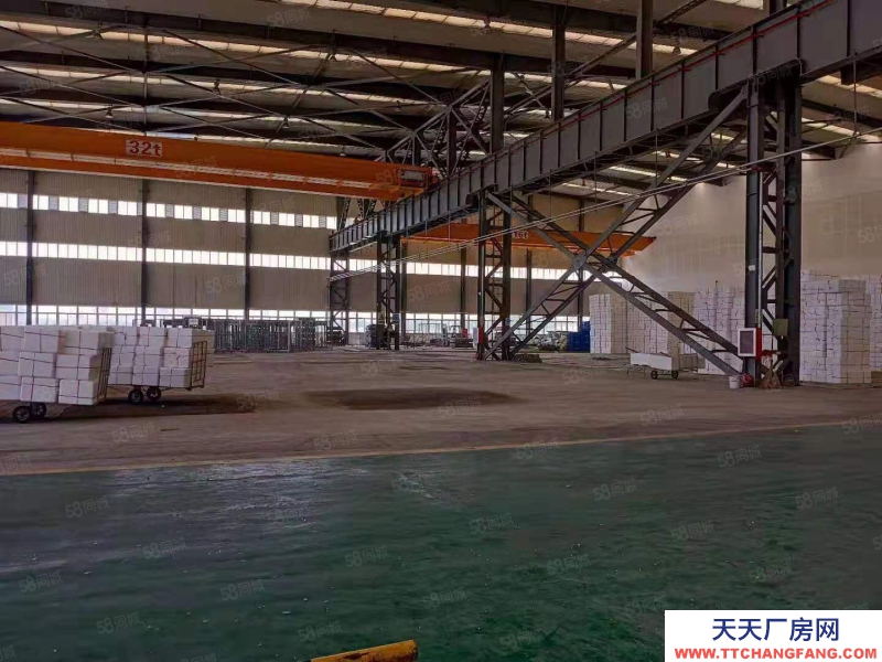 (出售) 天津宁河占地49亩独院出售 配20吨天车适合钢结构设备制造喷漆焊接等