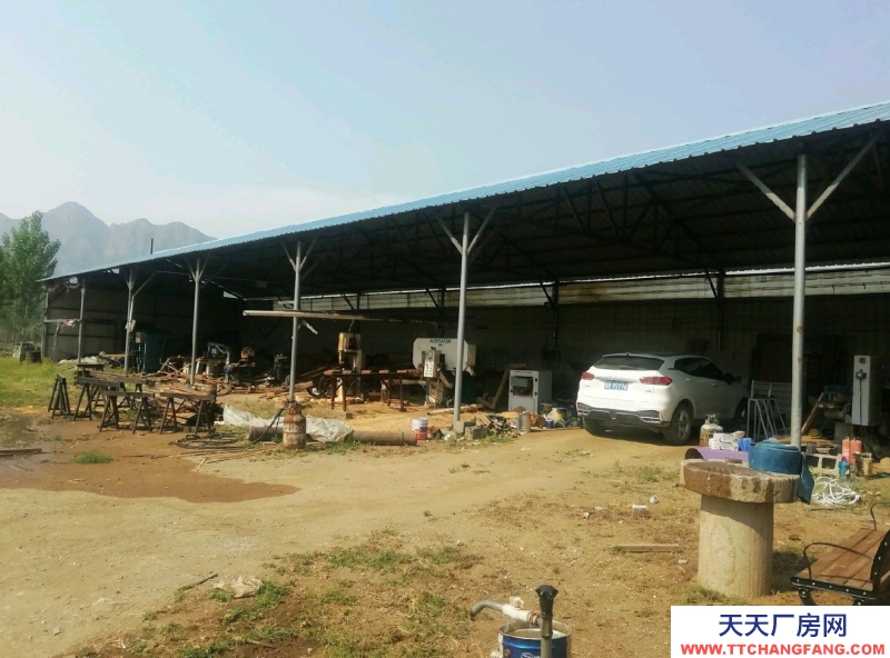 唐山 遵化 原木线加工厂房400㎡，总占地4亩