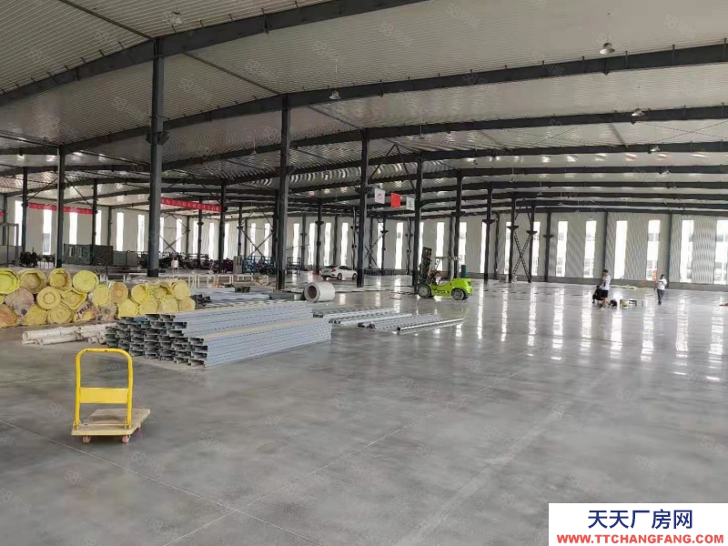唐山 玉田 金刚砂地面 配5吨天车 独门独院 可喷漆焊接注塑印刷