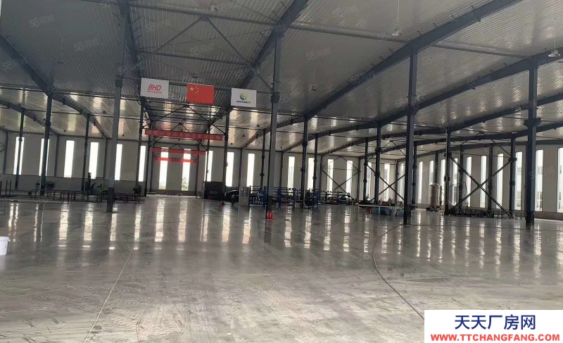 唐山 玉田 金刚砂地面 配5吨天车 独门独院 可喷漆焊接注塑印刷