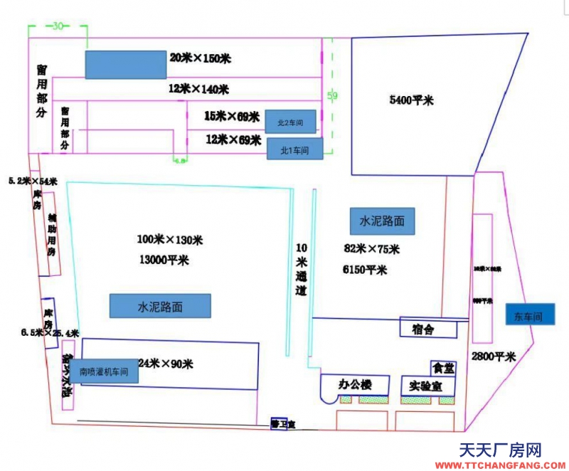 唐山 玉田  出租玉田周边200-3000平厂房带环评带天车