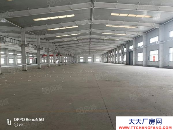 廊坊 固安 工业区标准厂房8000平，金刚砂地面，可分租，大车不限行