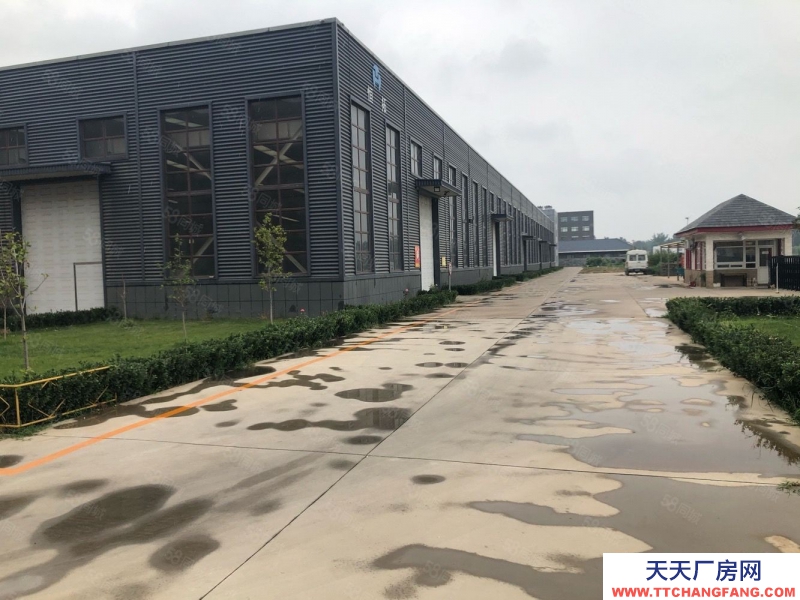 廊坊 固安  企业形象好的厂房在这里 2880平一跨 带行车
