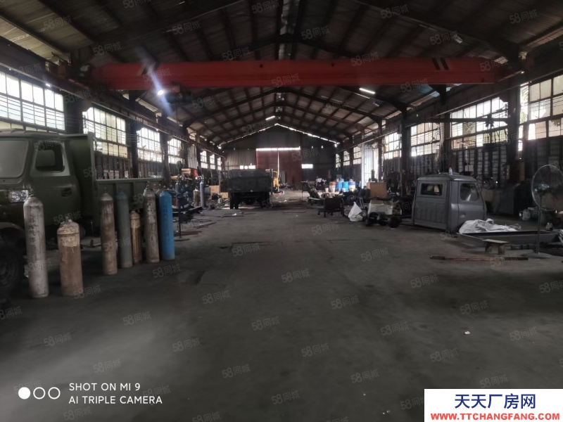 (出租) 韶关武江区厂房 800方 层高10米 马路边 方便进大车有航车