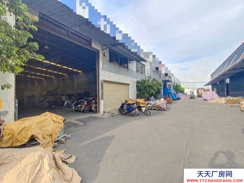 (出租) 中山东区新出一楼原房东钢混厂房1200平滴水8米无行业限制