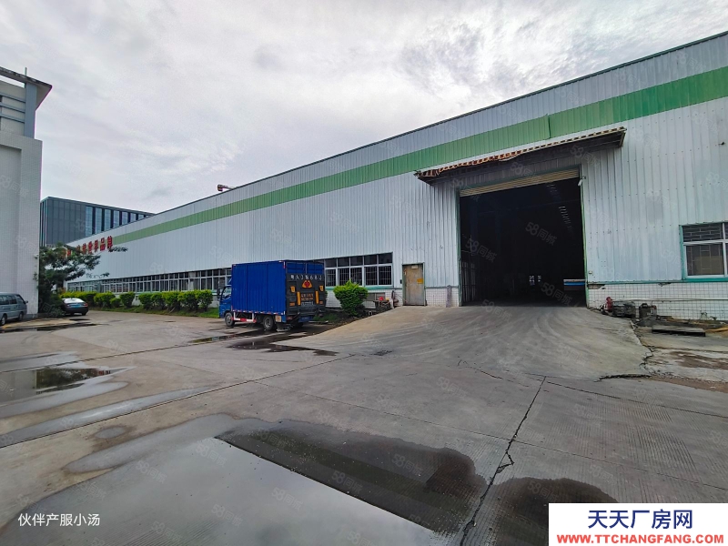 (出租) 中山东区超大空地！沙岗墟新出原房东独门独院滴水8米单一层厂房出租