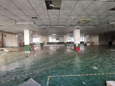 (出租) 中山沙溪新出楼上精装修厂房1300平带地坪漆办公室无行业限制图2