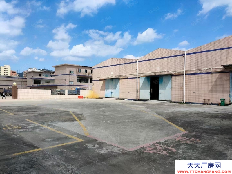 (出租) 中山港口镇高速路口附近新出单一层独院厂房6350平米招租可分