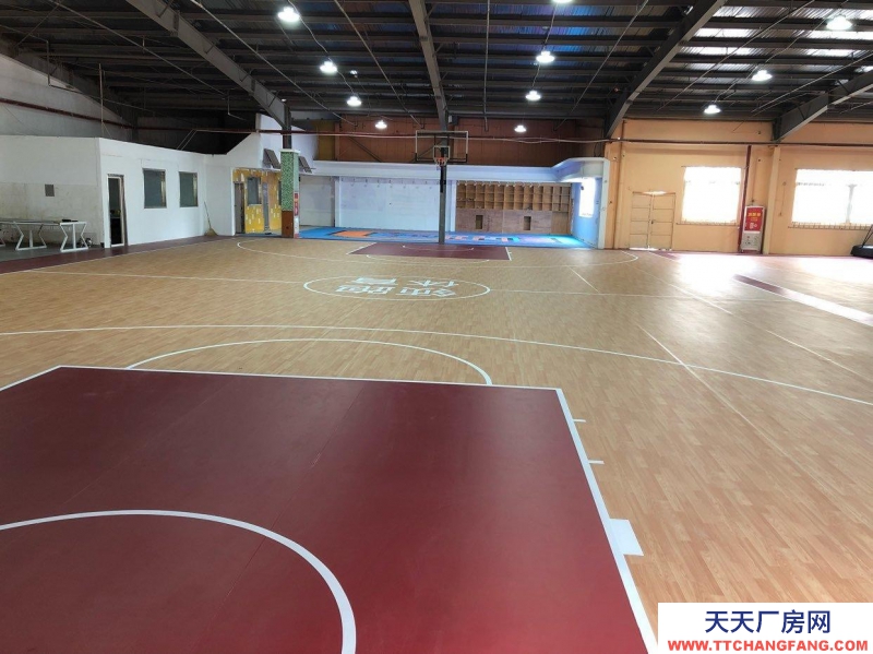 (出租) 西安新城标准篮球场地，4个篮板可升降。