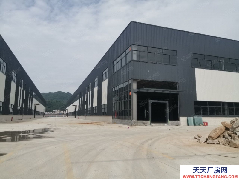 (出租) 中山市板芙三乡交界处独院10米层高重工业可办环评厂房可分租