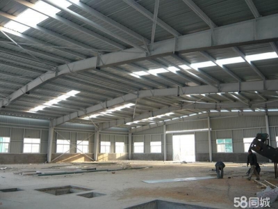 潍坊高密新建标准钢结构车间1000平方米，内有5吨行吊图1
