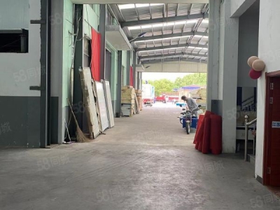 无锡惠山戴溪附近2300平独跨厂房，航车10吨，供电充足 好进大车图4