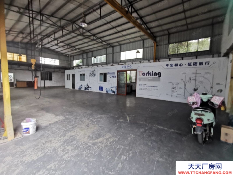 (出租) 中山大涌新出单一层原房东厂房带精装修办公室800平可办环评