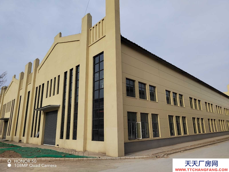 (出售) 西安高陵北方智造园区现房招商、独栋厂房、钢结构、框架、钢构框架结合