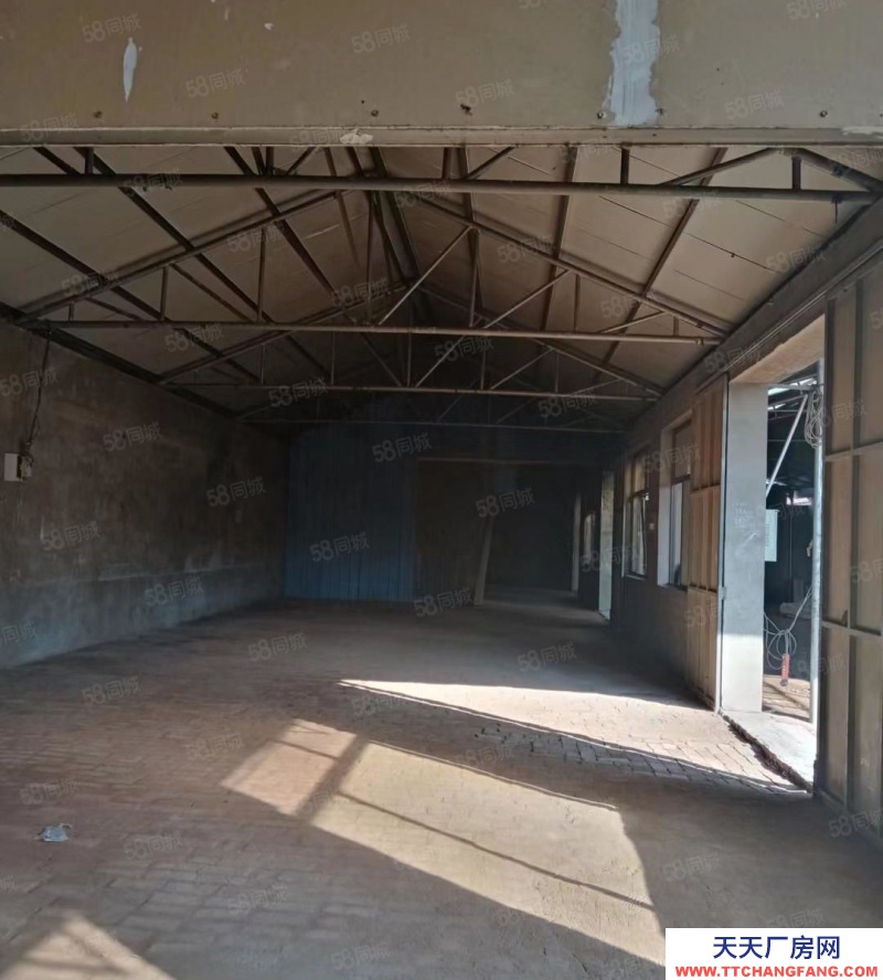廊坊 霸州 出租康仙庄辛店附近车间700平，水电气齐全5吨小天车出入便利