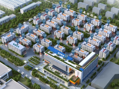 (出售) 西安阎良莱德智造产业园 标准化厂房 四证齐全 669平起图6